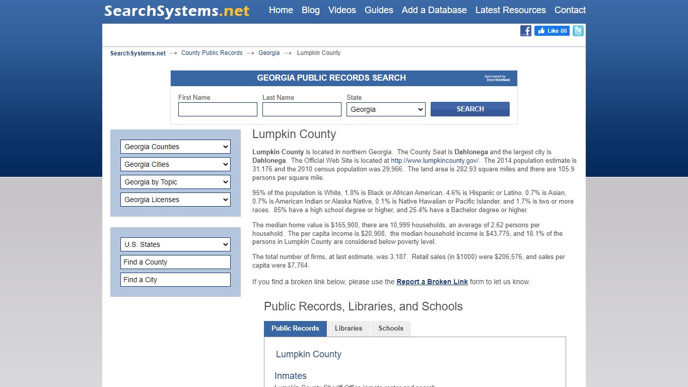 Lumpkin County Criminal and Public Records